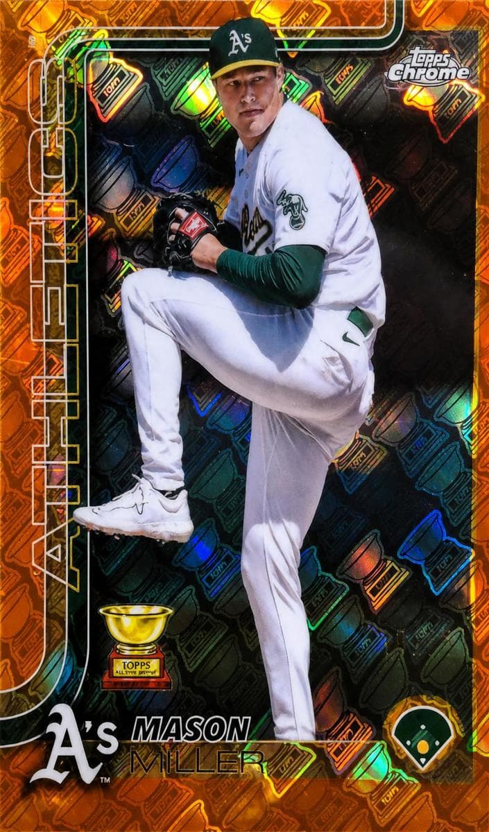 Mason Miller 2025 topps Topps Chrome Update