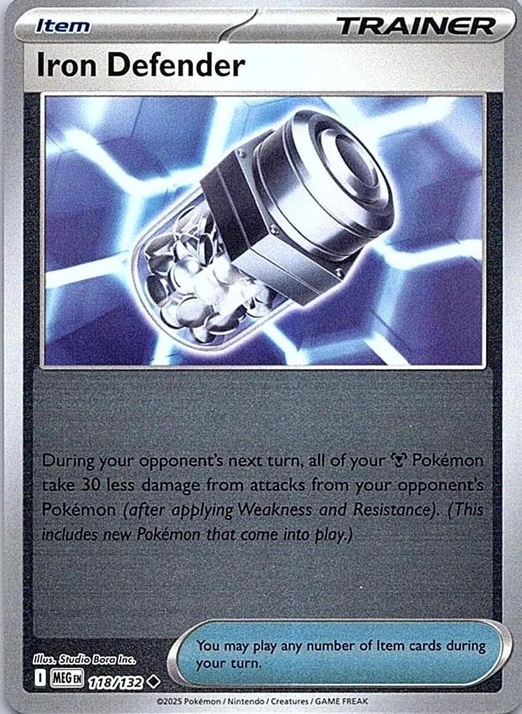 Iron Defender trading card