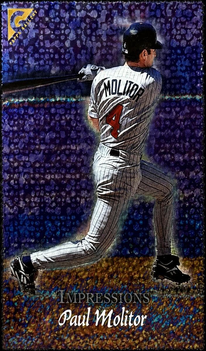 Paul Molitor 1998 topps Topps Gallery