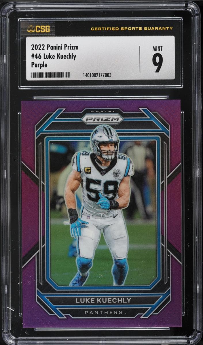 Luke Kuechly 2022 panini Panini Prizm