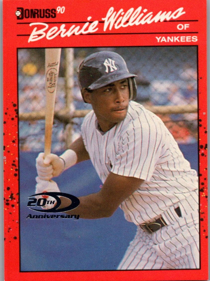 Bernie Williams 2001 panini Donruss