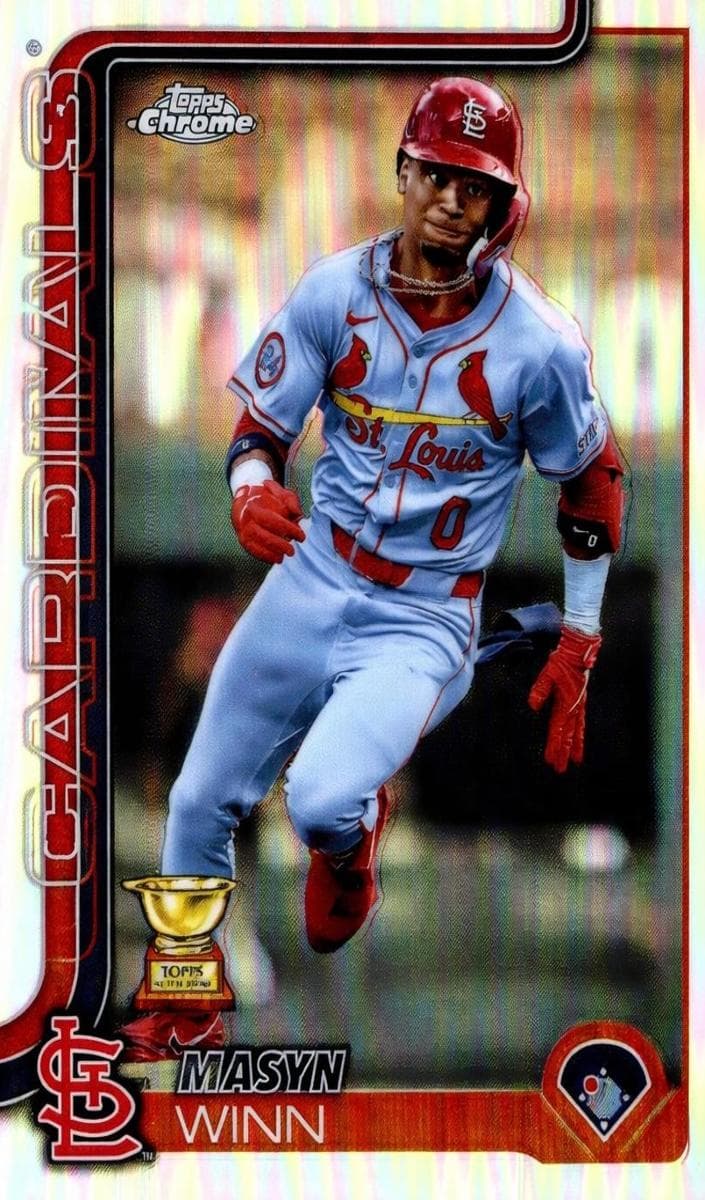 Masyn Winn 2025 topps Topps Chrome