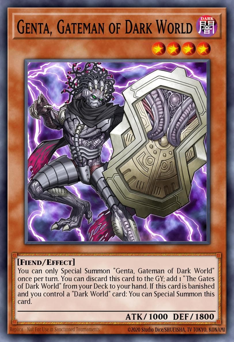 Genta, Gateman of Dark World #SR13-EN002
