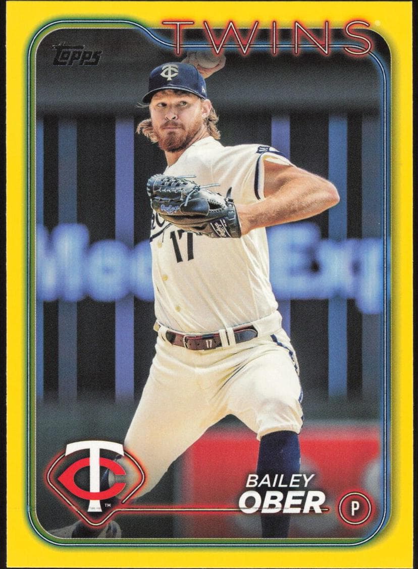 Bailey Ober trading card