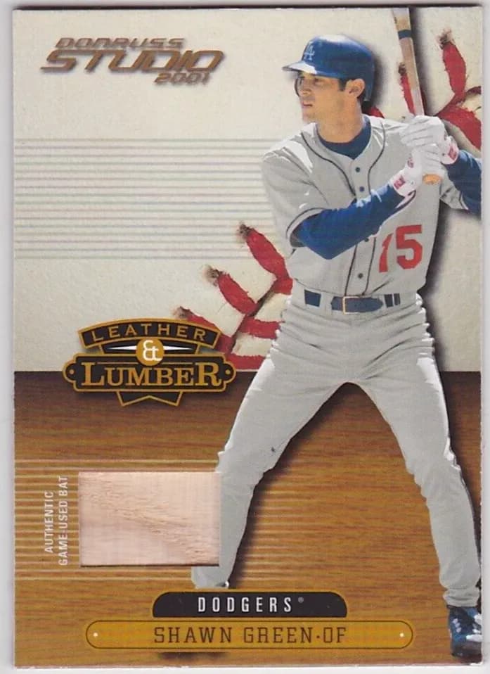 Shawn Green 2001 panini Donruss Studio