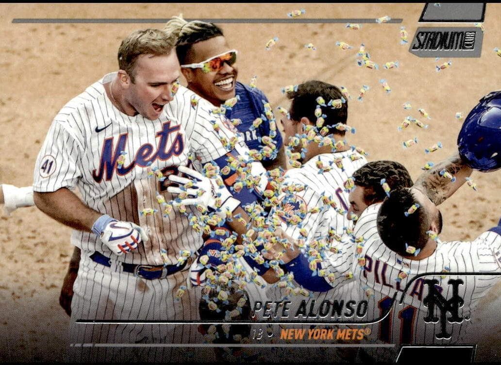 Pete Alonso 2022 topps Stadium Club