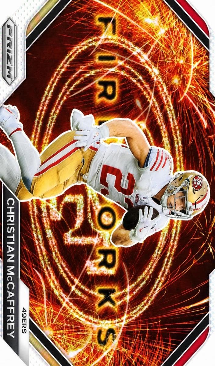 Christian McCaffrey 2023 panini Panini Prizm