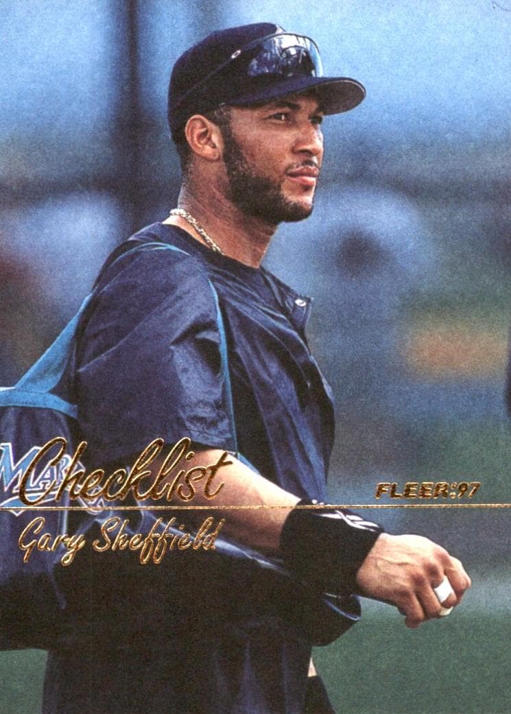 Gary Sheffield 1997 fleer Fleer