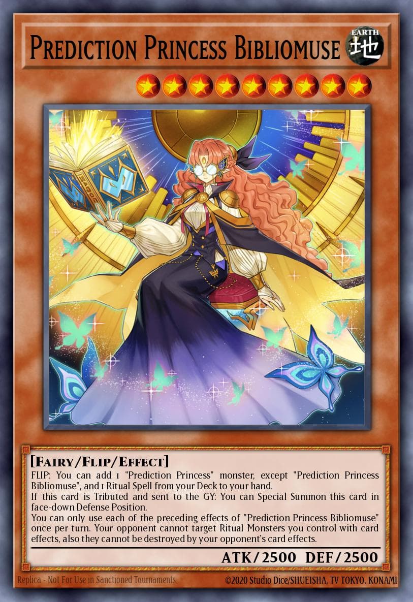 Prediction Princess Bibliomuse 2022 Yu-Gi-Oh! Darkwing Blast