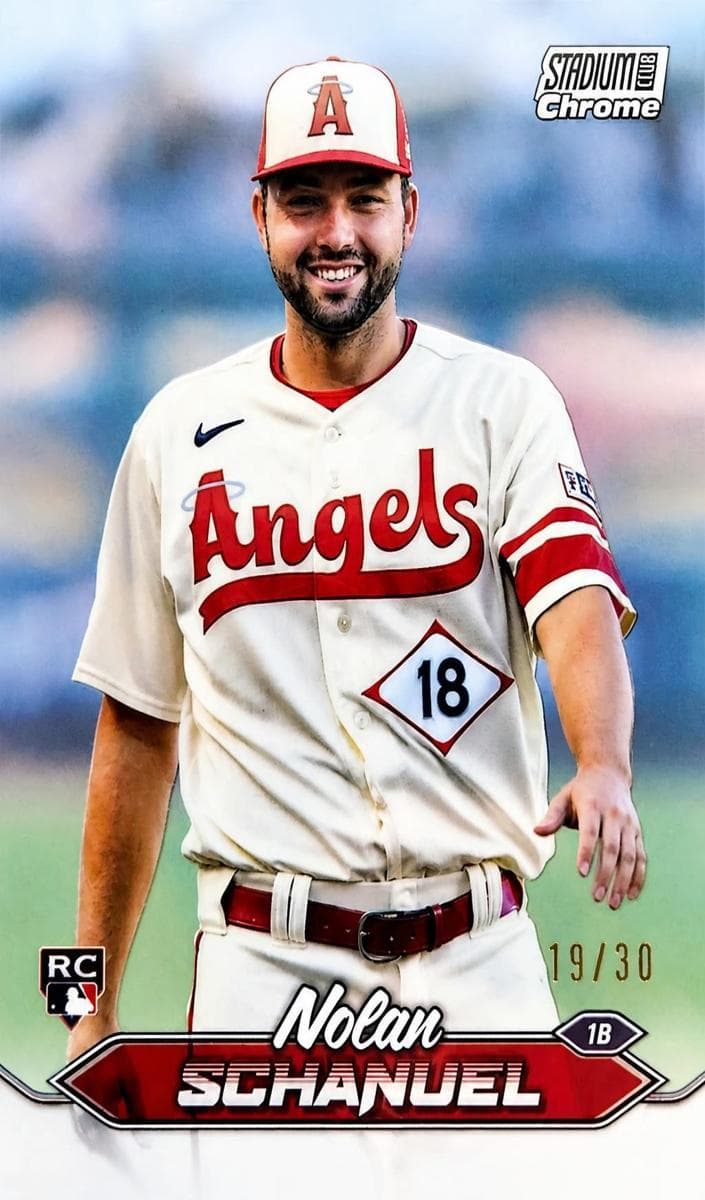Nolan Schanuel 2024 topps Stadium Club