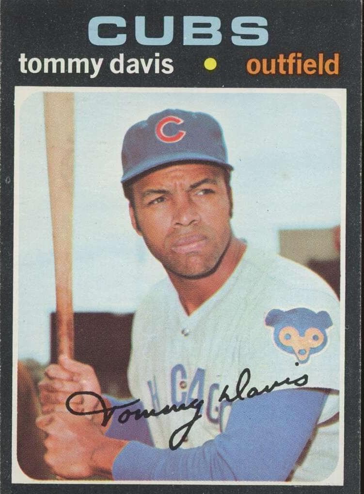 Tommy Davis 1971 topps Topps