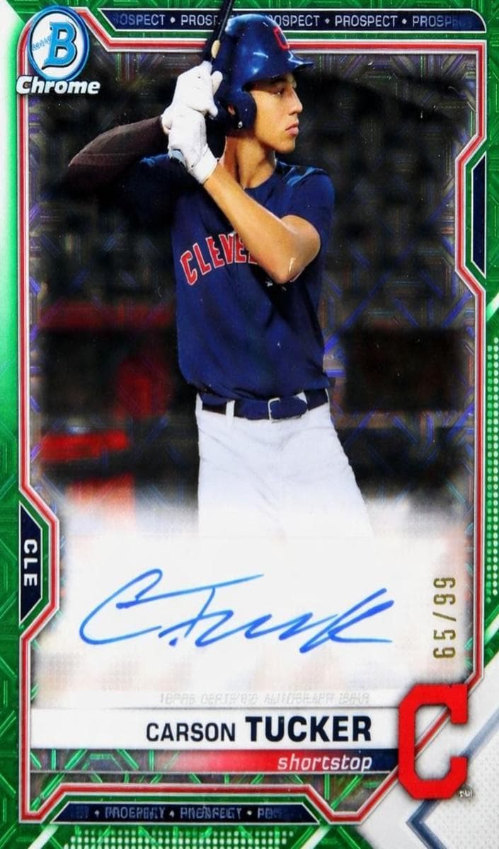Carson Tucker 2021 bowman