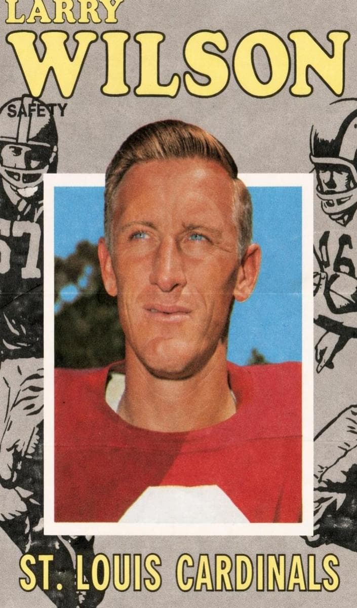 Larry Wilson 1971 topps Topps