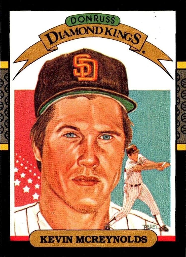 Kevin McReynolds trading card