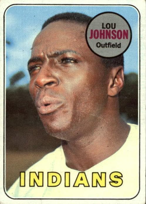 Lou Johnson 1969 topps Topps