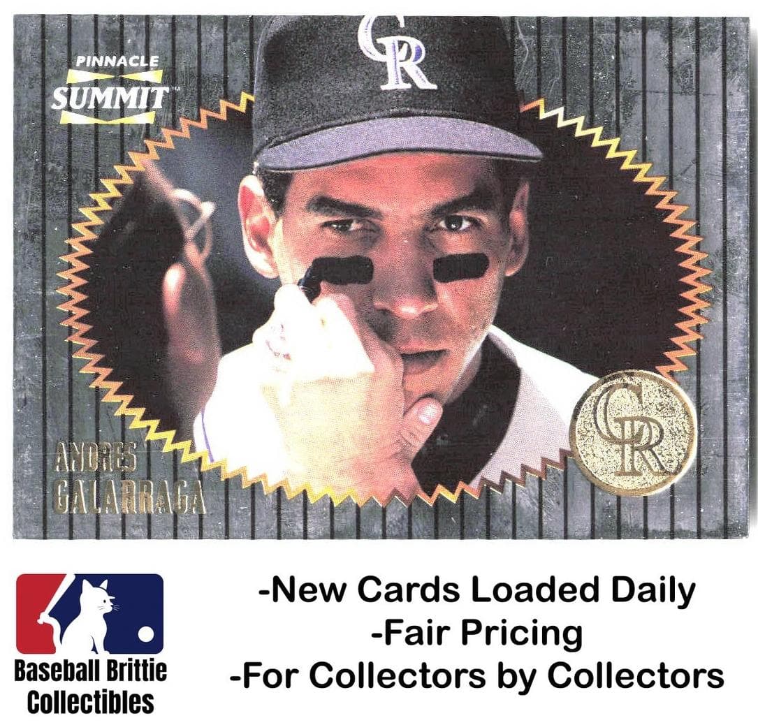 Andres Galarraga 1996 unknown Pinnacle Summit