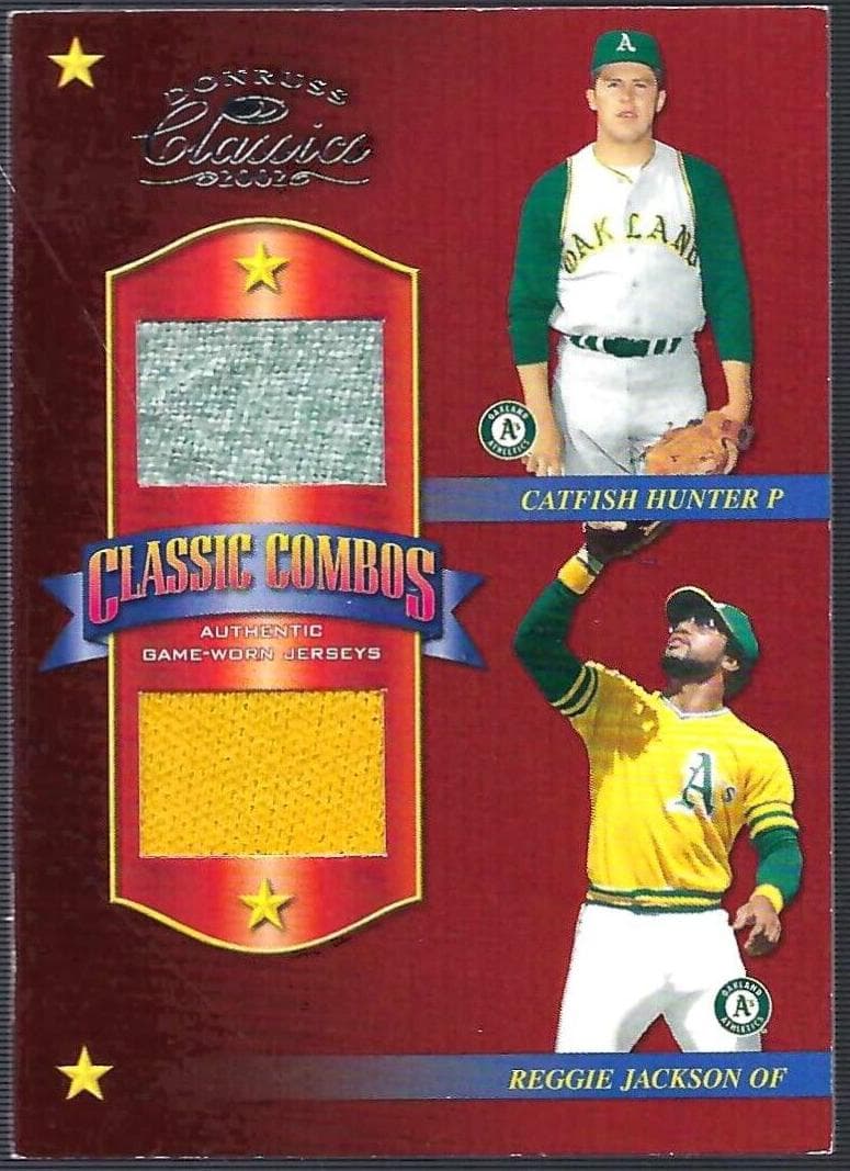 Catfish Hunter 2002 panini
