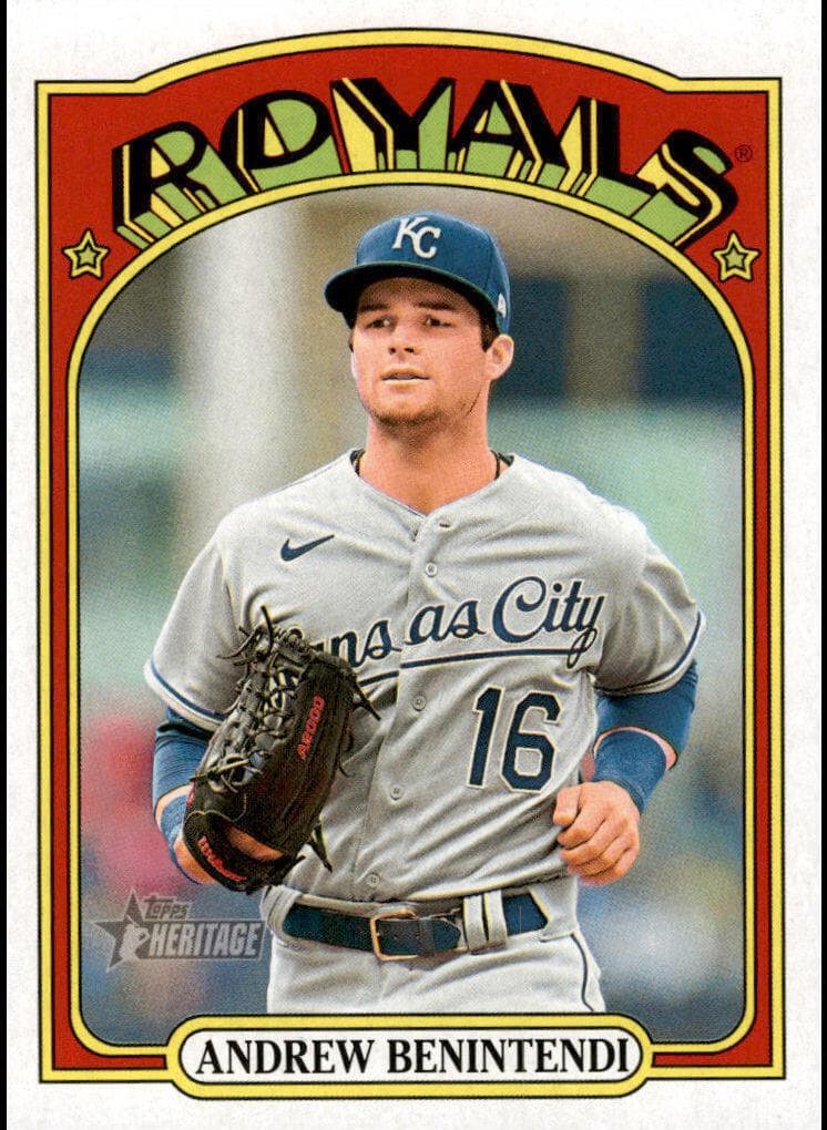 Andrew Benintendi 2021 topps Topps Heritage