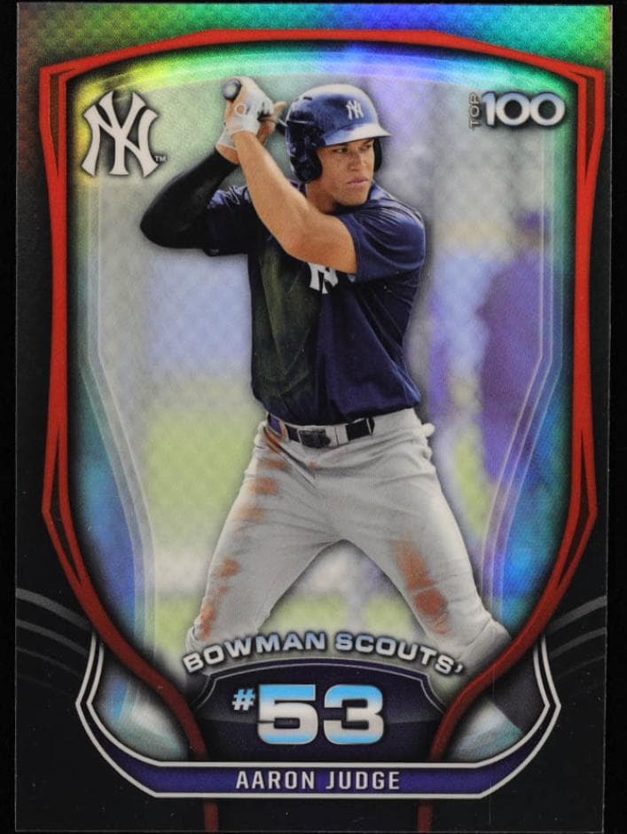 Aaron Judge 2015 bowman Bowman