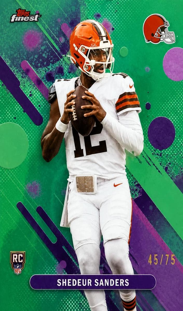 Shedeur Sanders 2025 panini Donruss Elite