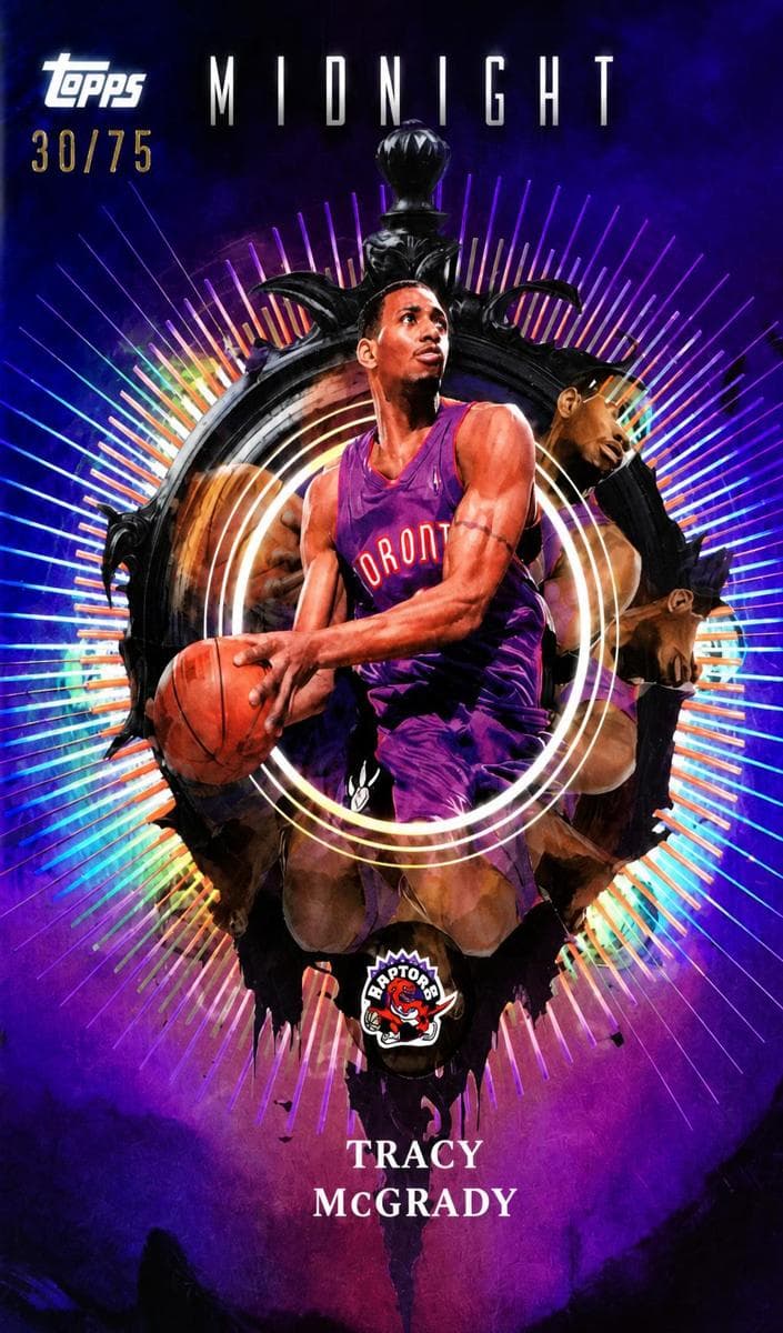 Tracy McGrady 2025 topps Topps Midnight