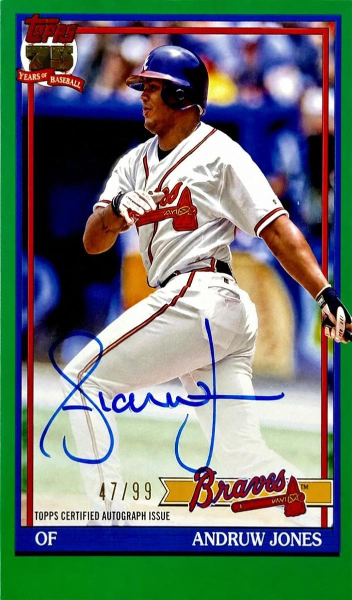Andruw Jones 2026 topps Topps
