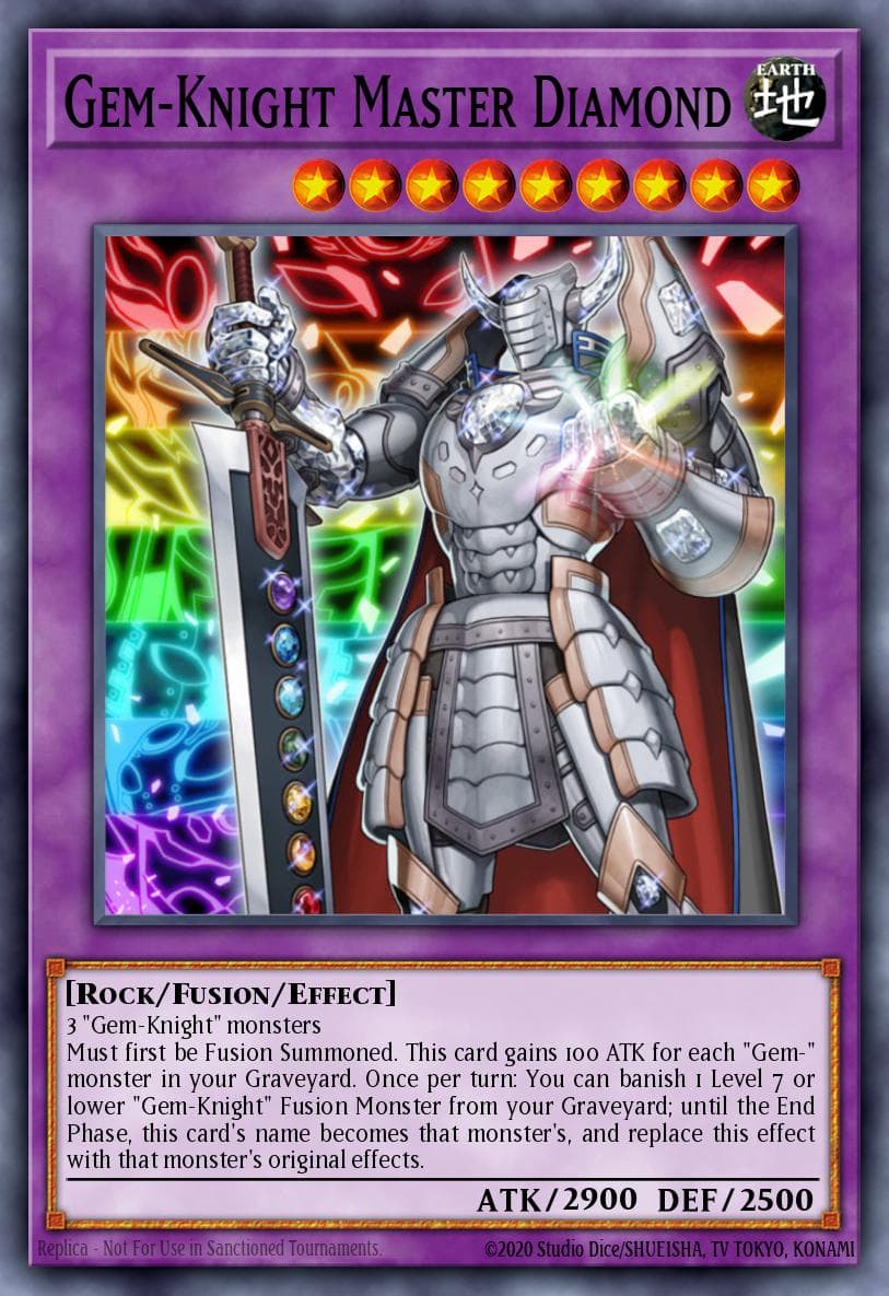 Gem-Knight Master Diamond 2012 Yu-Gi-Oh! Duel Terminal 7