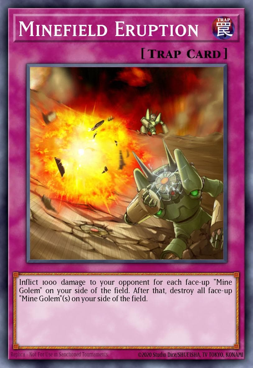 Minefield Eruption 2005 Yu-Gi-Oh! The Lost Millennium