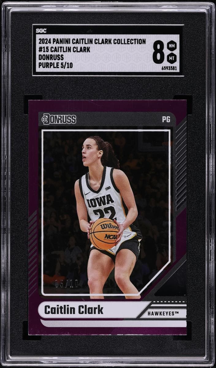 Caitlin Clark 2024 panini Panini Select WNBA