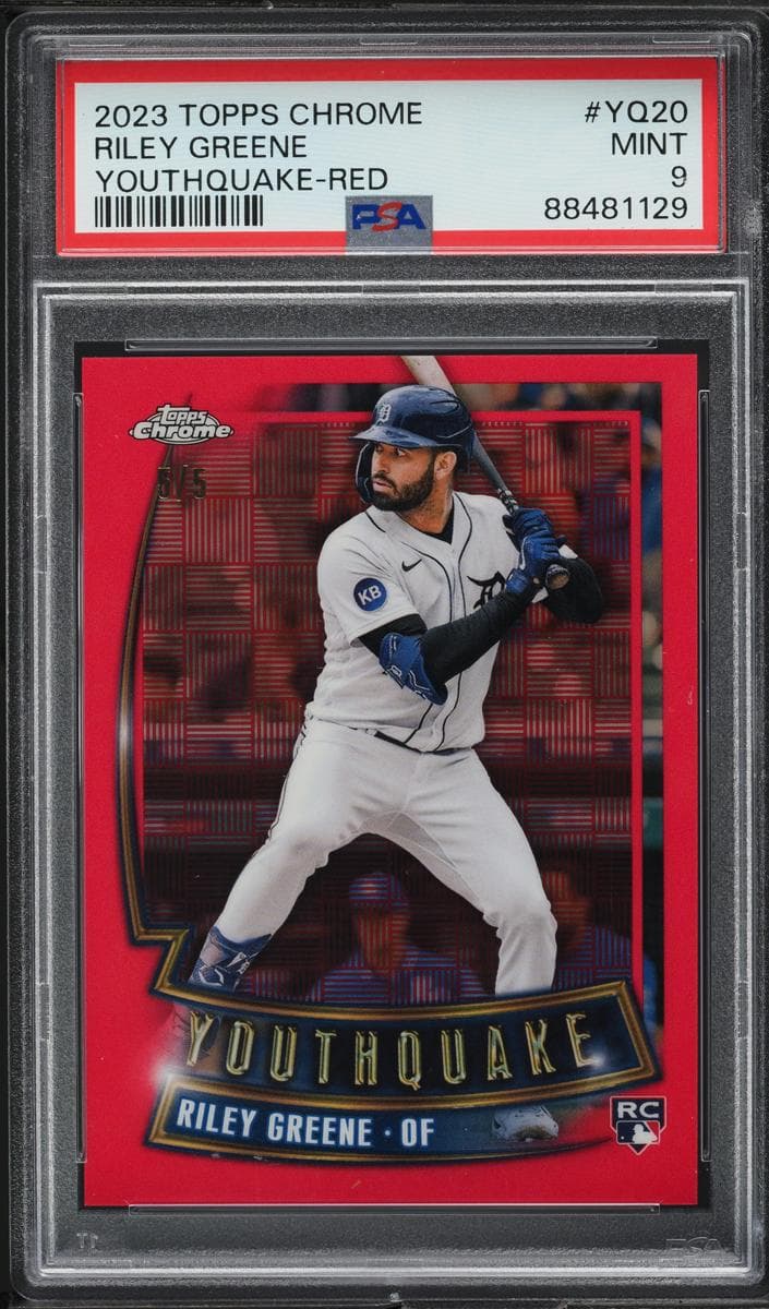 Riley Greene 2023 topps Topps Chrome