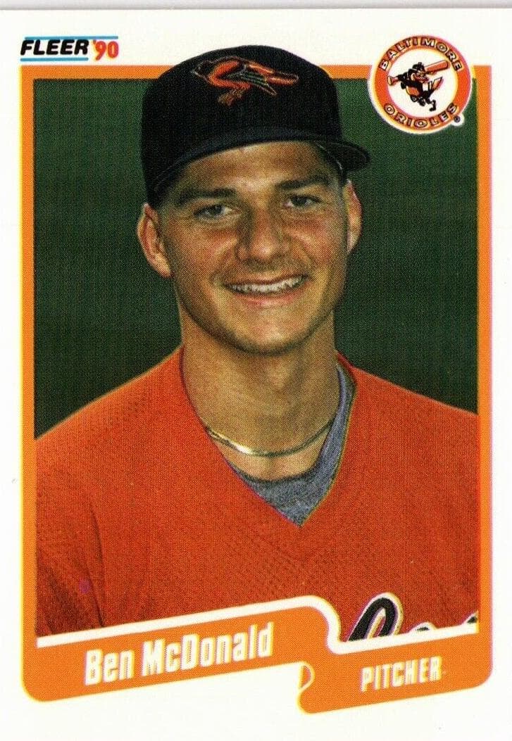 Ben McDonald 1990 fleer