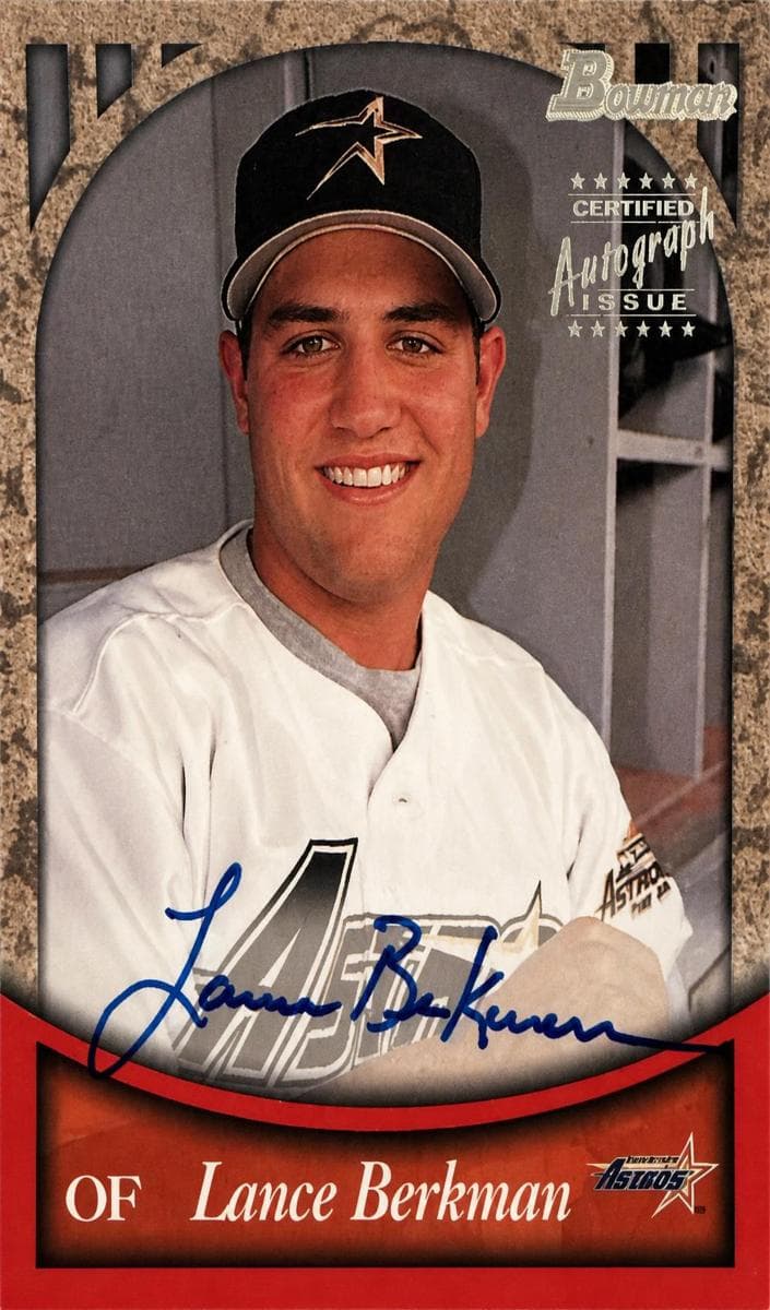 Lance Berkman 1999 bowman Bowman