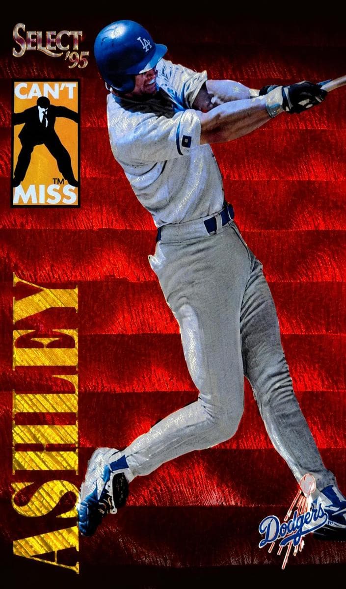 Billy Ashley 1995 panini Select