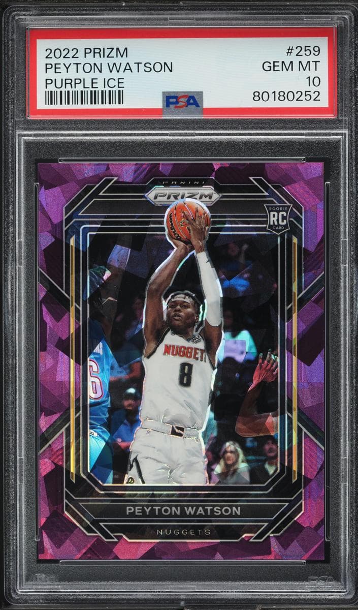 Peyton Watson 2022 panini Panini Prizm