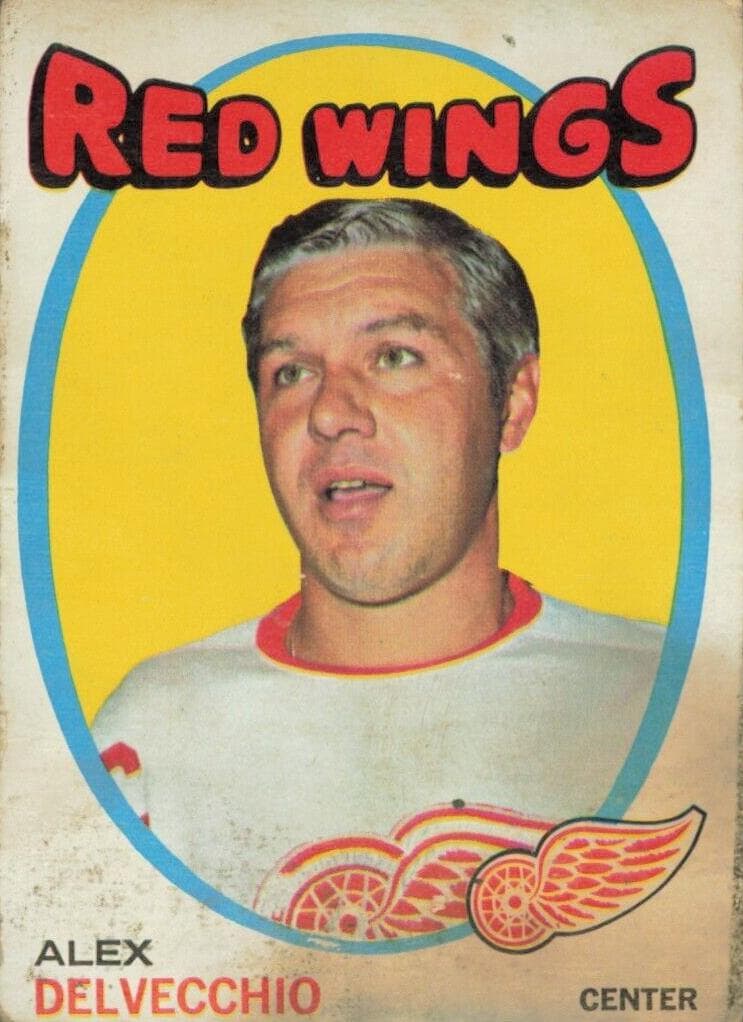 Alex Delvecchio 1971 topps Topps