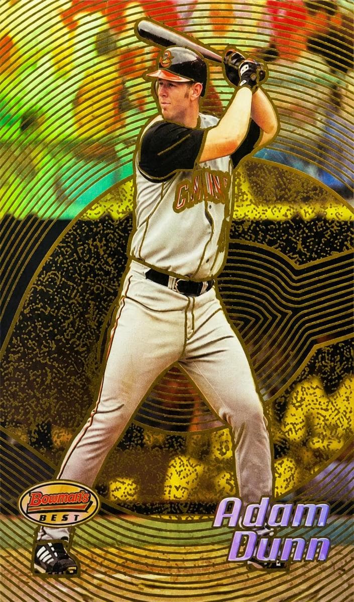 Adam Dunn 2002 bowman Bowman's Best