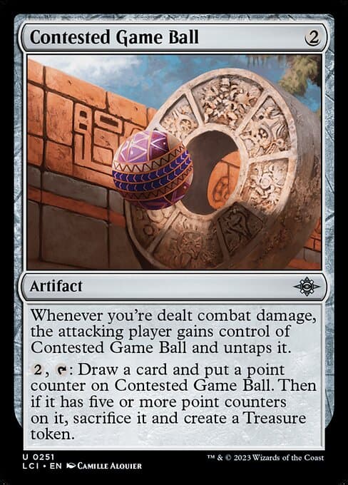 Contested Game Ball 2023 Magic: The Gathering Lost Caverns of Ixalan