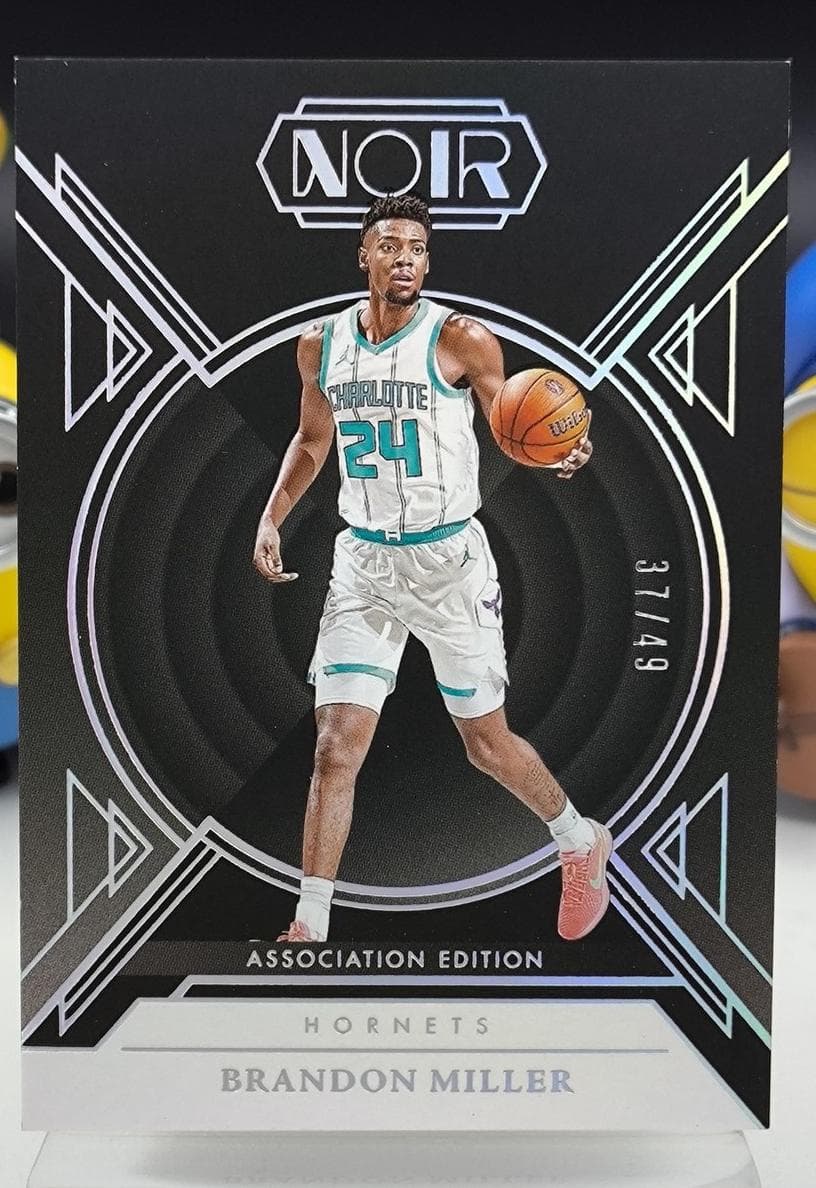 Brandon Miller 2024 panini Panini Noir