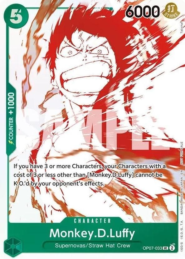 Monkey.D.Luffy #OP07-033