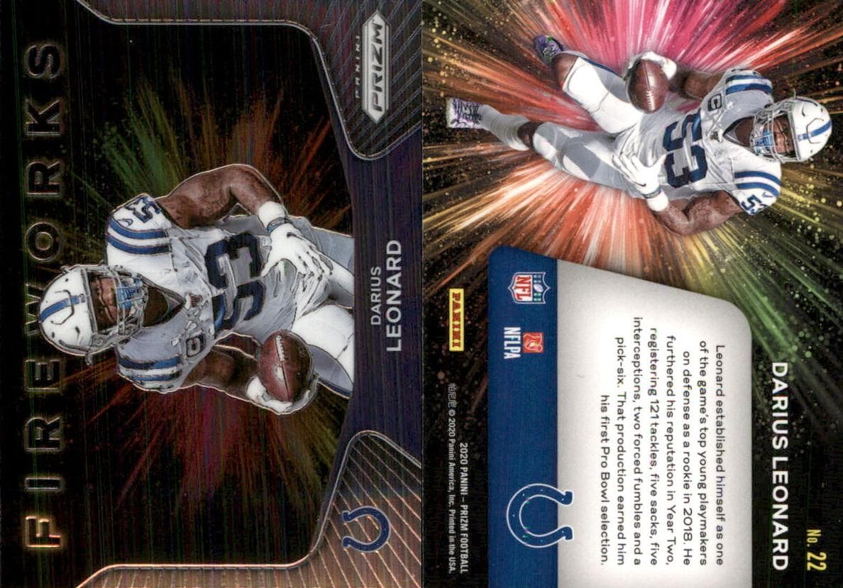 Darius Leonard 2020 panini Panini Prizm