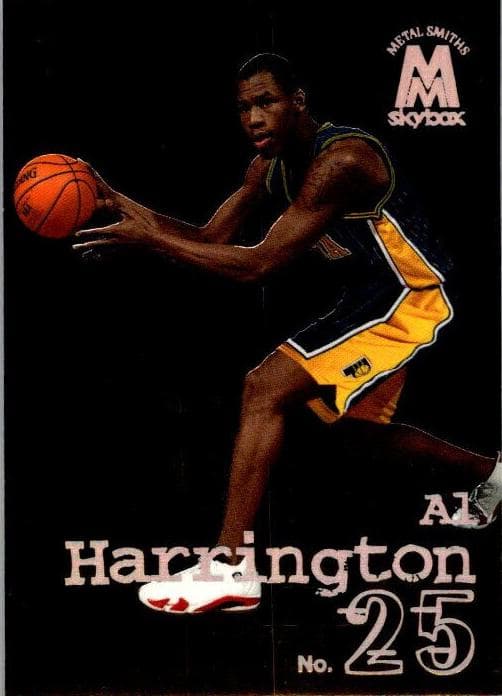 Al Harrington 1998 skybox Molten Metal