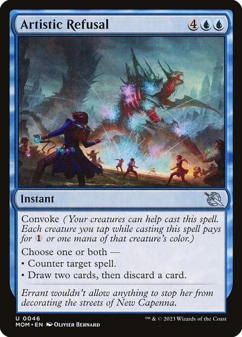 Artistic Refusal 2023 Magic: The Gathering March of the Machine