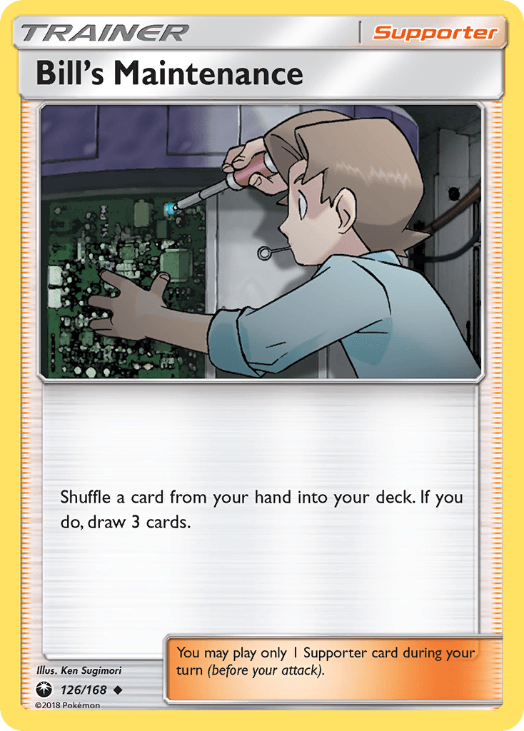Bill's Maintenance 2018 Pokemon