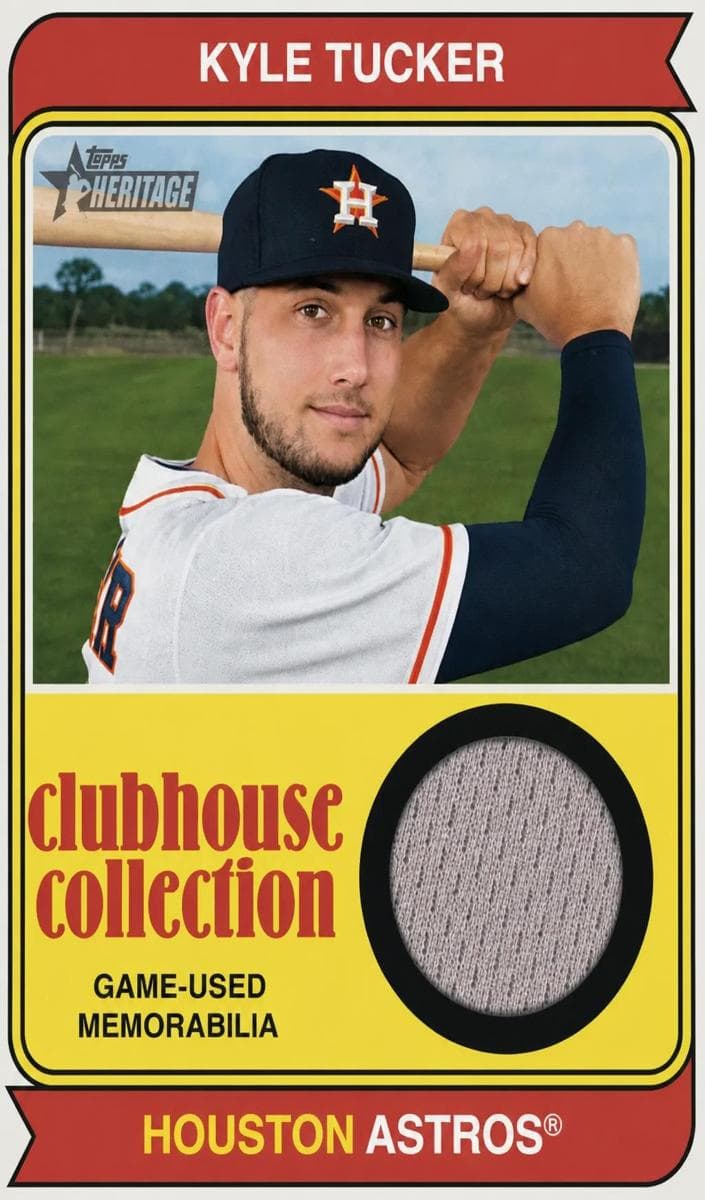 Kyle Tucker 2023 topps Topps Heritage