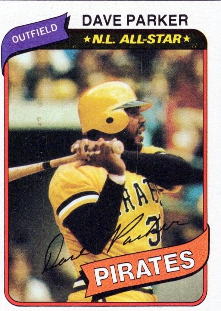 Dave Parker 1980 topps Topps