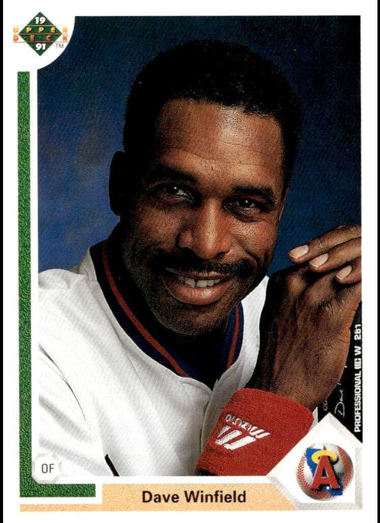 Dave Winfield 1991 upper-deck