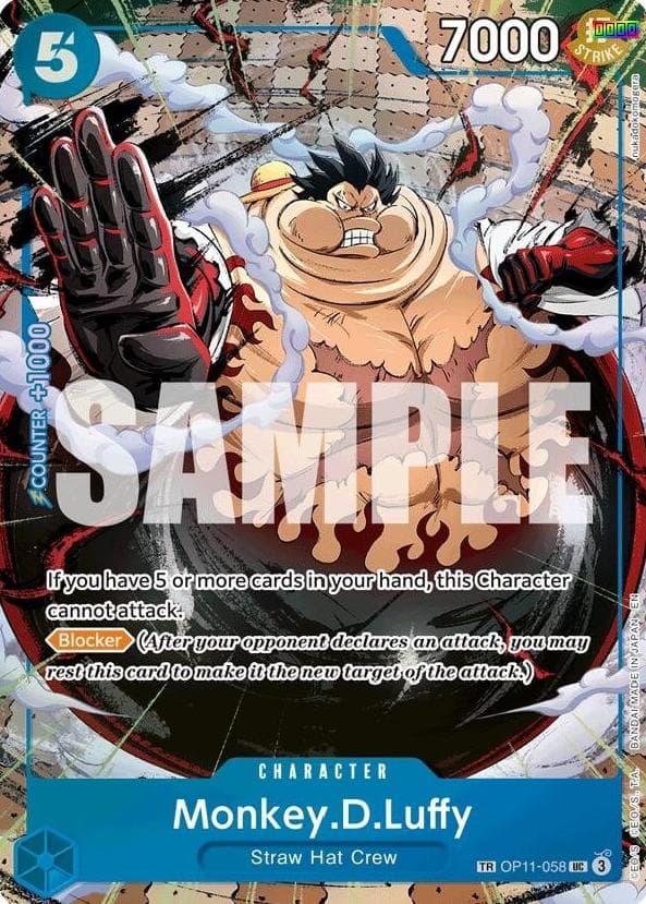 Monkey.D.Luffy #OP11-058