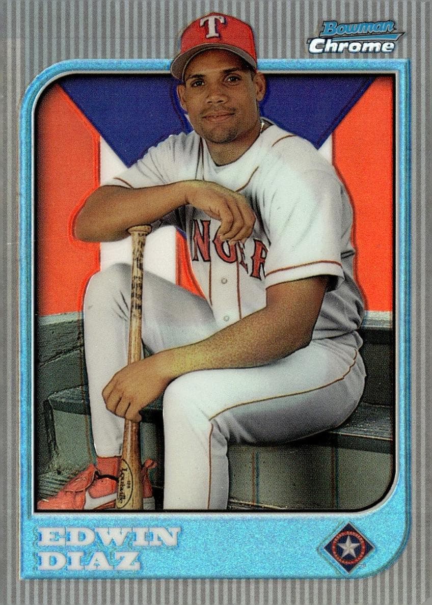 Edwin Diaz 1997 bowman Bowman Chrome