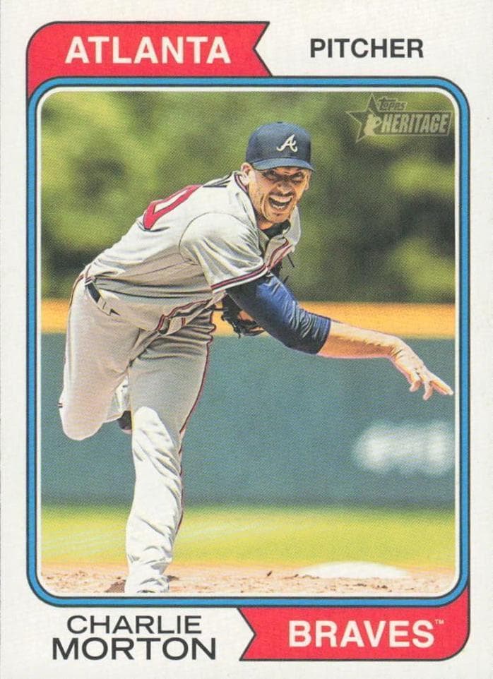 Charlie Morton trading card