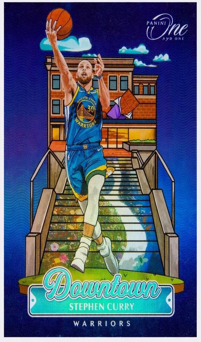 Stephen Curry 2024 panini Panini One and One